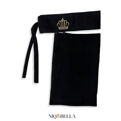 Crown Embroidery Medium Saudi Niqab