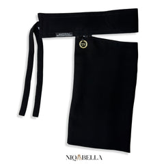 Circle Bedoon Essm Charm Medium Saudi Niqab (Silver)