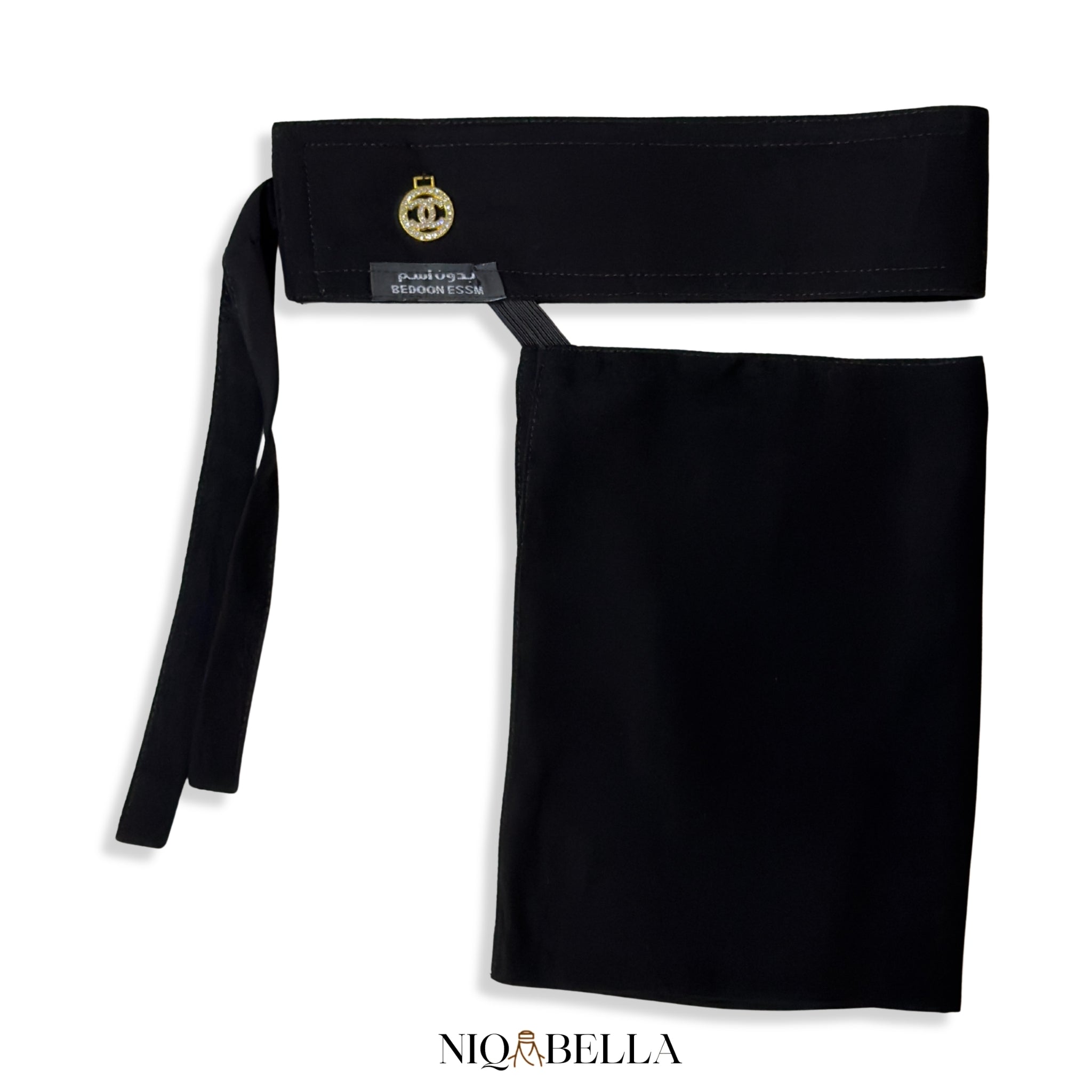 Golden Charm Short Saudi Niqab