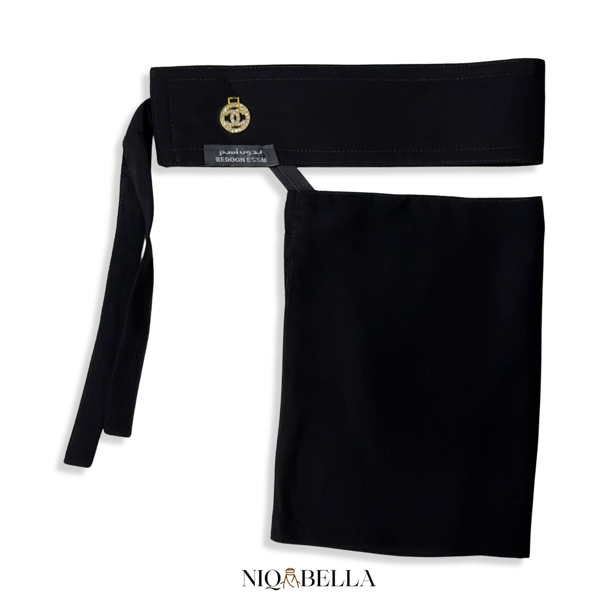 Golden Charm Short Saudi Niqab