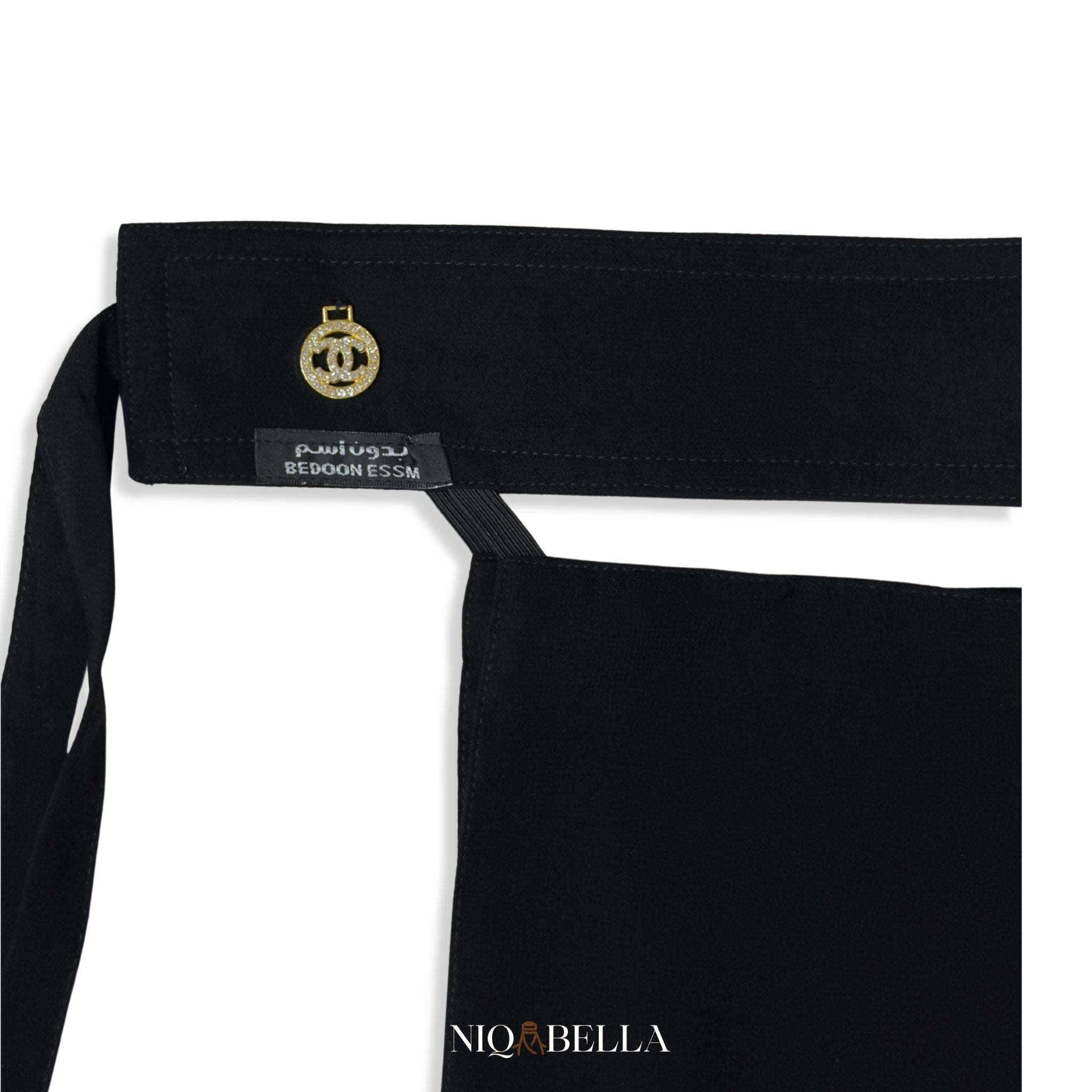 Golden Charm Short Saudi Niqab