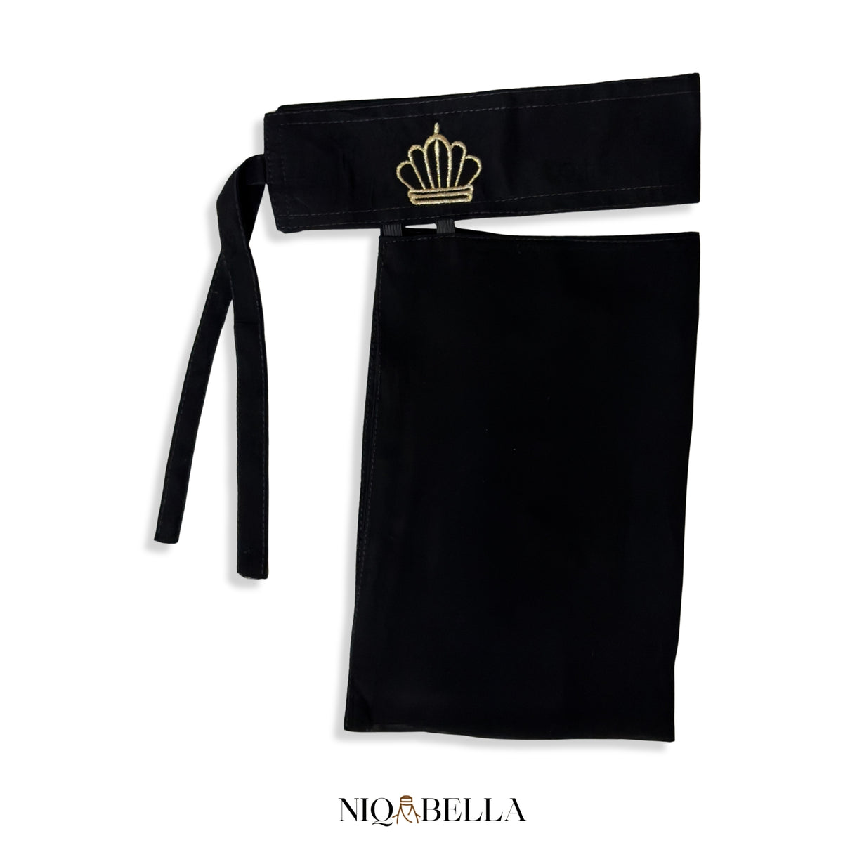 Crown Embroidery Medium Saudi Niqab