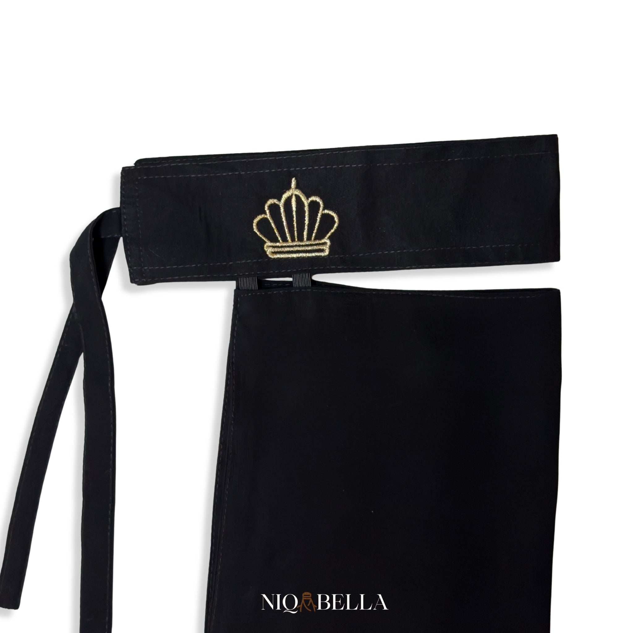Crown Embroidery Medium Saudi Niqab